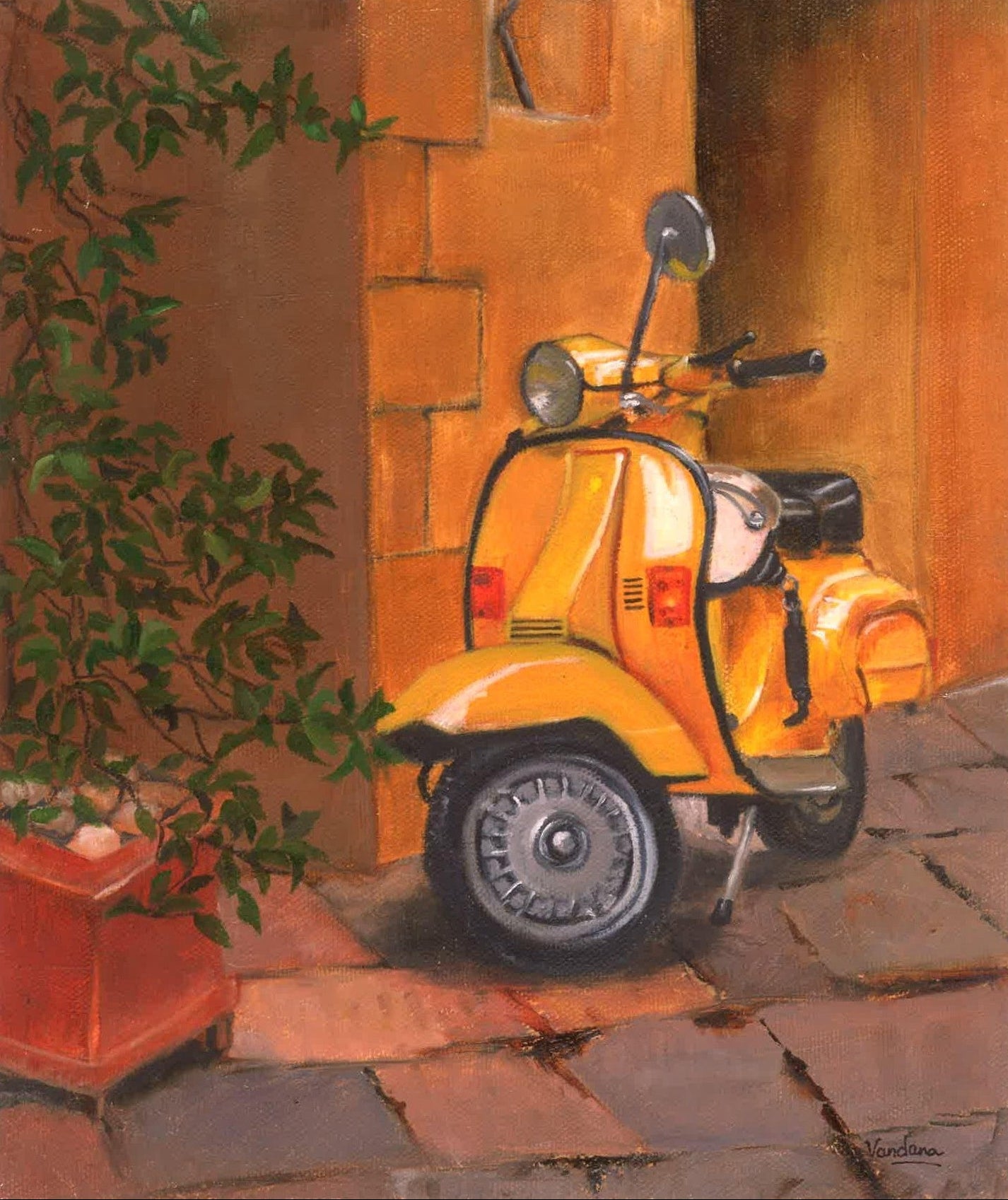 A corner in a street